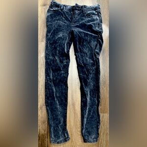 Lucky brand, velour skinny pants